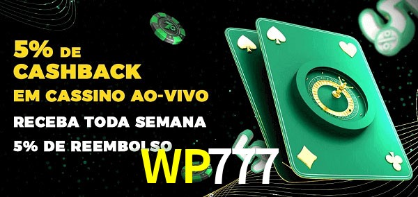 Promoções do cassino ao Vivo WP777